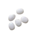 Perles Acryliques Ovales Plates - BLANC