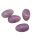 Perles Acryliques Ovales Plates Grandes - VIOLET