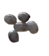 Perles Acryliques Ovales Plates - GRIS