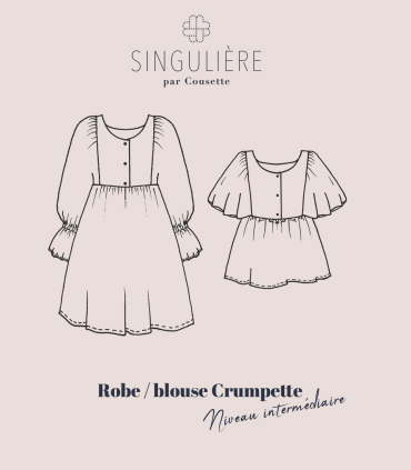 SINGULIÈRE par COUSETTE : La Blouse CRUMPETTE