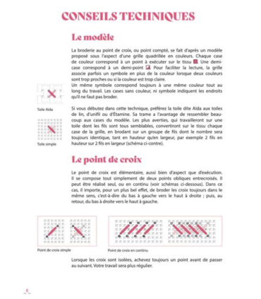 Jolis motifs à broder