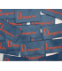 Etiquette tissée à coudre : Dinguerie