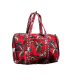 Sac polochon en matelassé indien - jungle - ROUGE