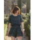 ÉGLANTINE ET ZOÉ : Viscose bagheera - VERT DARK LAGUNE