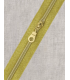 Fermeture à glissière spiralée grosse maille au mètre - DORÉ