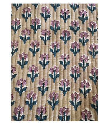 Coton indien matelassé - ANNITA