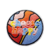 Thermocollant - Rond CHOOSE HAPPY