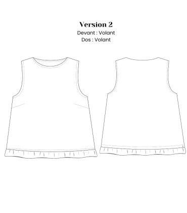 LISE TAILOR - Le débardeur ALIA