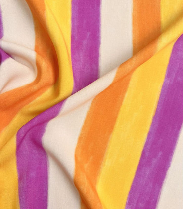 COUSETTE - Viscose - Rayures du SOLEIL