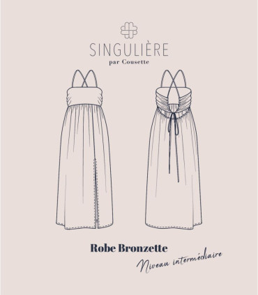 SINGULIÈRE par COUSETTE : La Robe - BRONZETTE