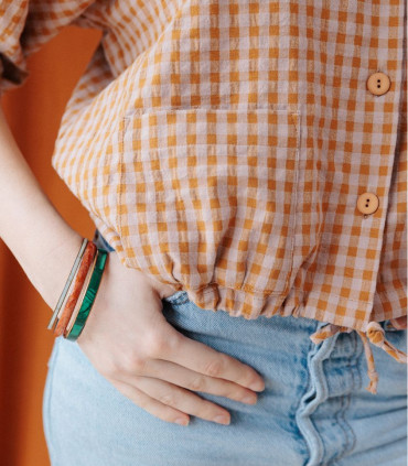 SINGULIÈRE par COUSETTE : La blouse/ veste - ELYETTE