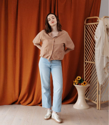 SINGULIÈRE par COUSETTE : La blouse/ veste - ELYETTE