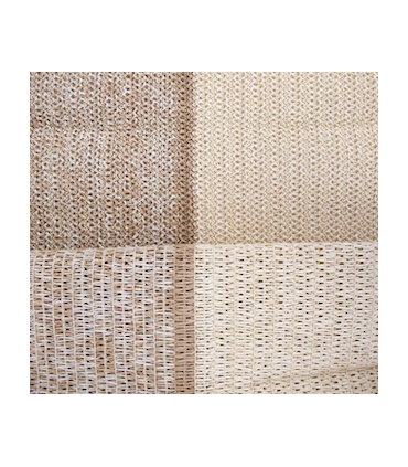 KATIA : Raphia Tissé - SABLE et NATUREL