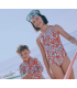 Lycra Maillot de Bain TIARE TURQUOISE