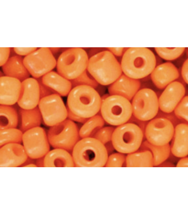 Perles : intercalaires fluo 4mm - ORANGE