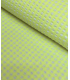 SEERSUCKER Vichy - JAUNE et BLANC - FLUO