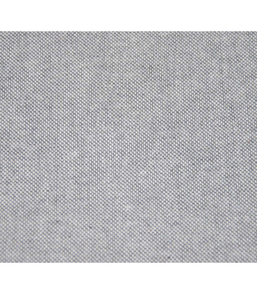 Canvas coton chiné - ACIER