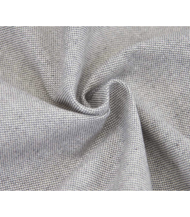 Canvas coton chiné - ACIER