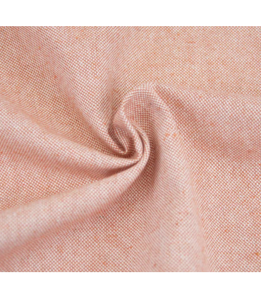 Canvas coton chiné - ROUILLE