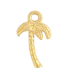 Pendentif palmier - DORÉ