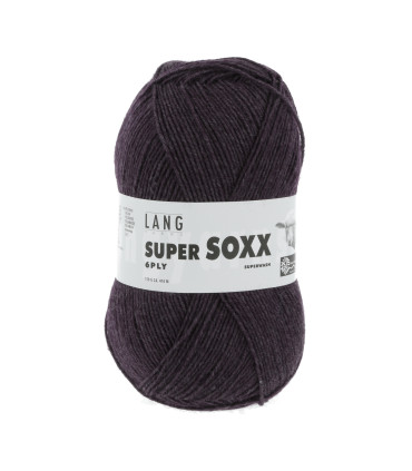 LANGYARNS - SuperSOXX 6ply - AUBERGINE