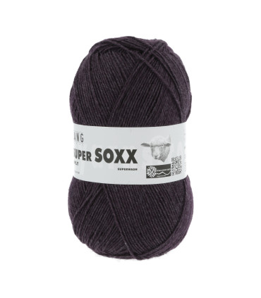 LANGYARNS - SuperSOXX 6ply - AUBERGINE