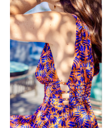 CLÉMATISSE PATTERN: Robe SELENA