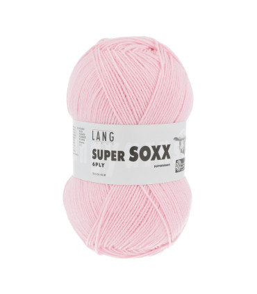 LANGYARNS - SuperSOXX 6ply - ROSE LAYETTE