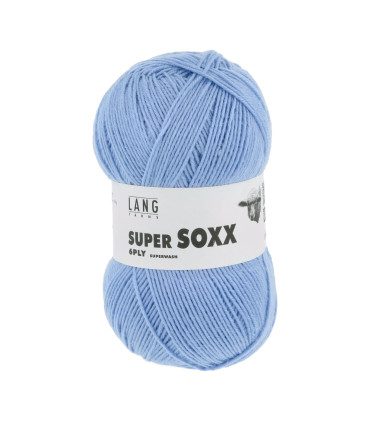 LANGYARNS - SuperSOXX 6ply - BLEU CIEL