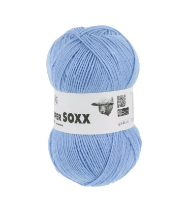 LANGYARNS - SuperSOXX 6ply - BLEU CIEL