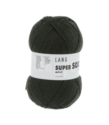 LANGYARNS - SuperSOXX 6ply - VERT FONCÉ