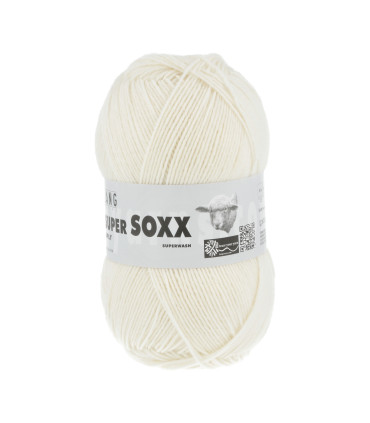 LANGYARNS - SuperSOXX 6ply - ÉCRU
