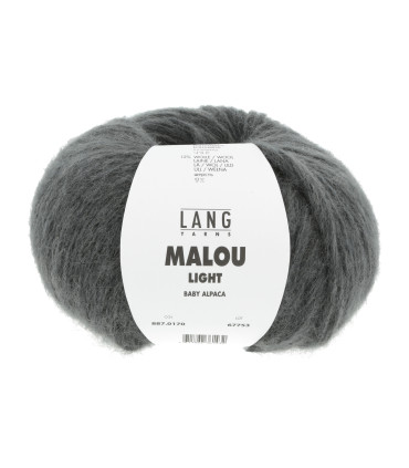 LANG YARNS - Malou Light- ANTHRACITE