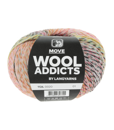 WOOL ADDICT : Move -0020 - PASTEL ORANGÉ