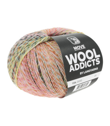 WOOL ADDICT : Move -0020 - PASTEL ORANGÉ