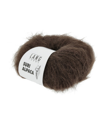 LANG YARNS Suri Alpaca- CHOCOLAT