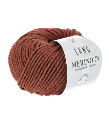 LANGYARNS - Mérino70 - COGNAC