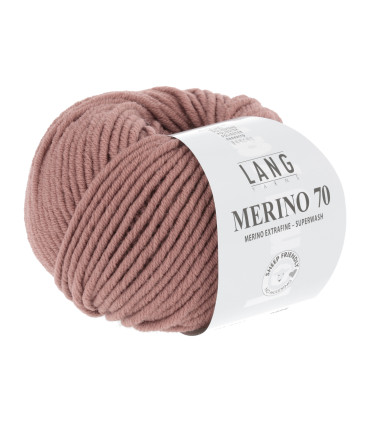 LangYARNS - Mérino70 - BOIS DE ROSE
