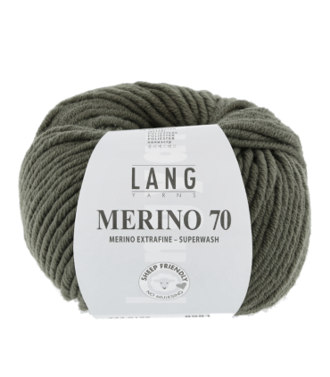 LANGYARNS - Mérino70 - OLIVE