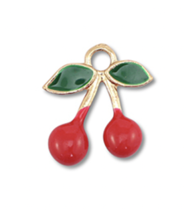 Pendentif cerise - ROUGE