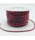 Fil de Coton tressé -  TURQUOISE ROSE BRUN OR