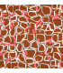 Viscose - Motifs géométriques - CARAMEL