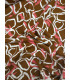 Viscose - Motifs géométriques - CARAMEL