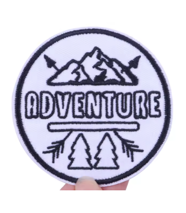 Thermocollant - Adventure - NOIR et BLANC