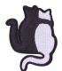 Thermocollant - Chats - NOIR et BLANC