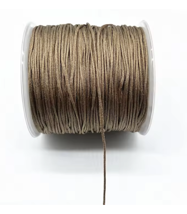 Fil de Jade 0,8mm - CAFÉ