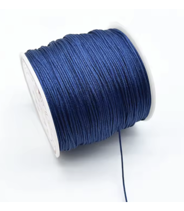 Fil de Jade 0,8mm - MARINE