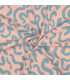 POPPY : Sweat abstrait - PÊCHE