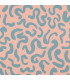 POPPY : Sweat abstrait - PÊCHE