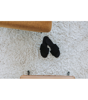 Tricot Piqué Matelassé - Noir